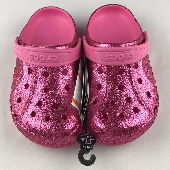 CROCS Shoes Crocs Kids Glitter Pink Baya Various Nwt Poshmark